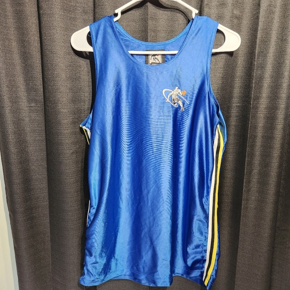 VTG Y2K AND1 Youth Boy's Basketball Jersey Tank Size XL 18-20 Retro - Picture 1 of 5